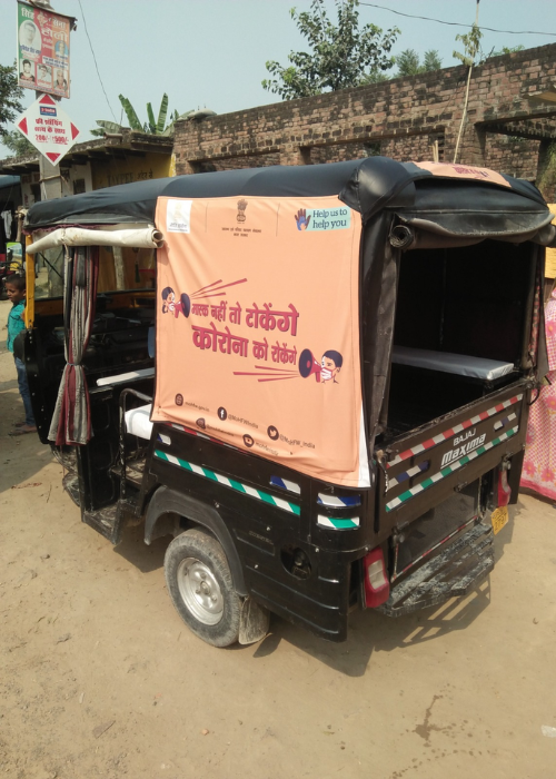 Sharing Rickshaw Branding in India Sharing Rickshaw Branding in India